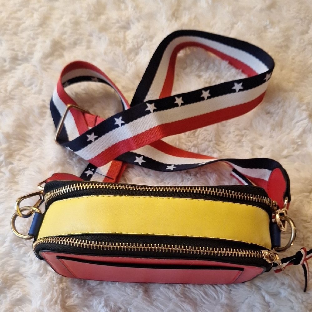 Rare Shoulder Bag Multicolor Star Pattern Limited Edition Rare - Picture 4 of 14